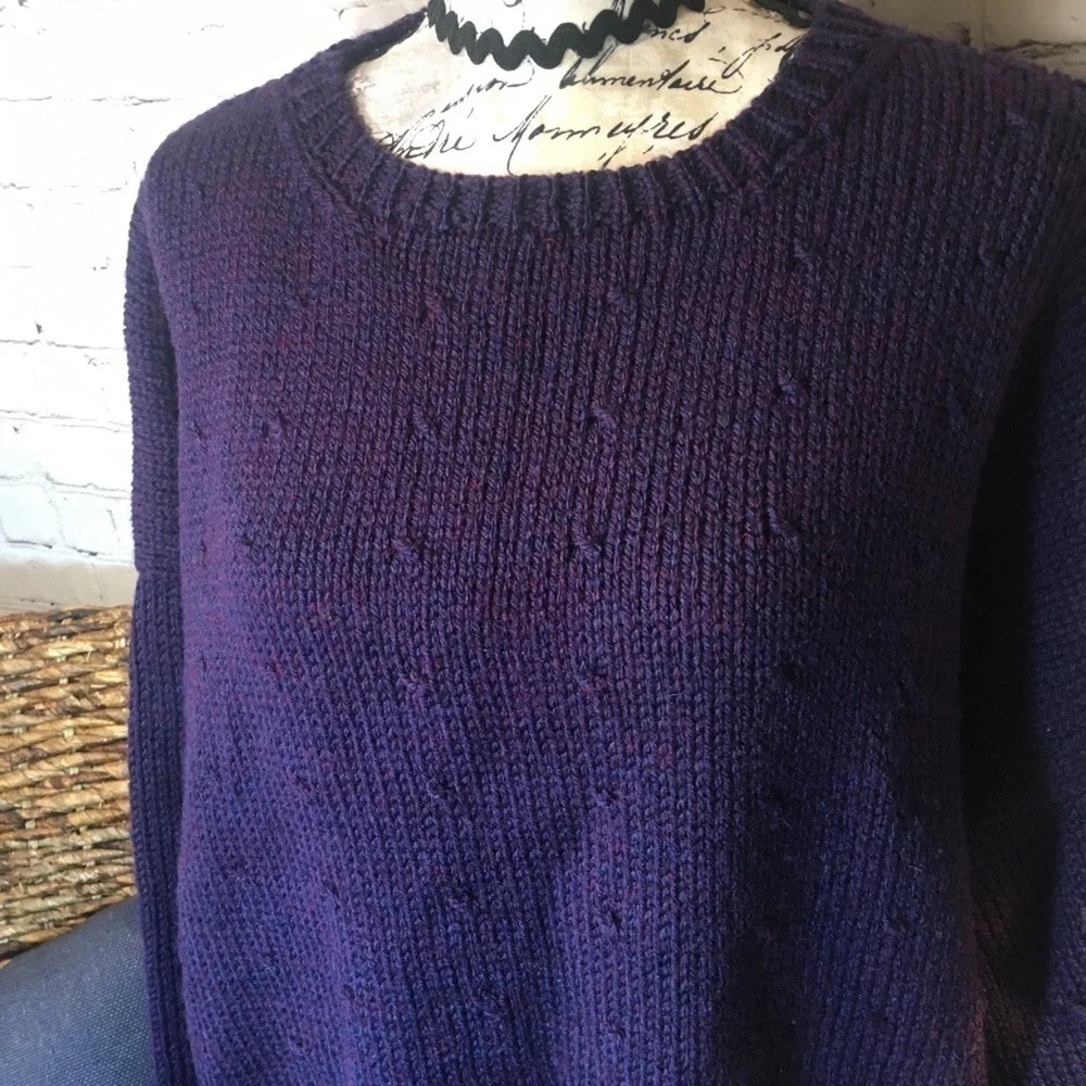 Markim Original plum knit sweater